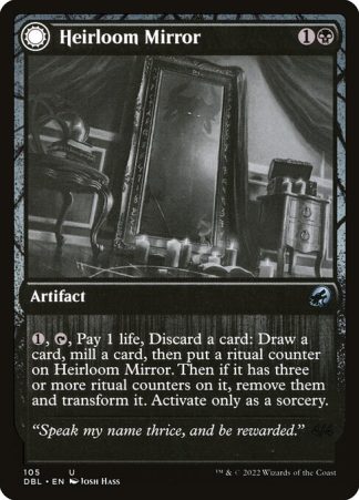 Heirloom Mirror // Inherited Fiend - (105) - Magic the Gathering Innistrad: Double Feature Singles