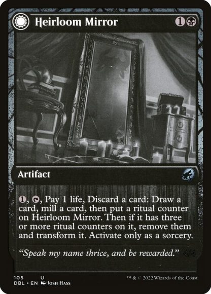 Heirloom Mirror // Inherited Fiend - (105) - Magic the Gathering Innistrad: Double Feature Singles