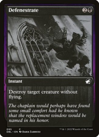 Defenestrate - (95) - Magic the Gathering Innistrad: Double Feature Singles