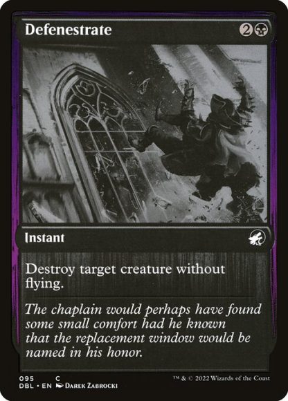 Defenestrate - (95) - Magic the Gathering Innistrad: Double Feature Singles