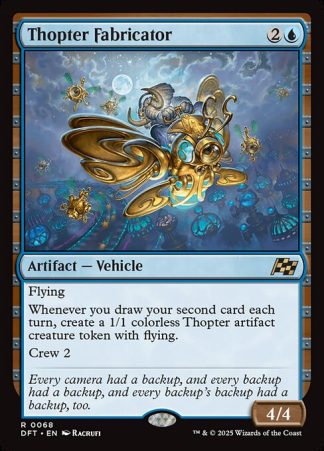 Thopter Fabricator - (68) - Magic the Gathering Aetherdrift Singles