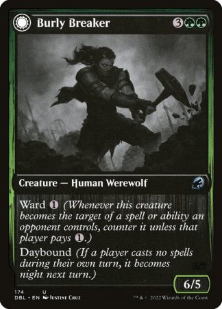 Burly Breaker // Dire-Strain Demolisher - (174) - Magic the Gathering Innistrad: Double Feature Singles