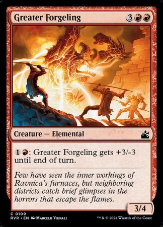Greater Forgeling - (109) - Magic the Gathering Ravnica Remastered Singles