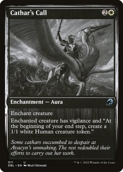 Cathar's Call - (11) - Magic the Gathering Innistrad: Double Feature Singles