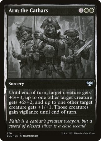 Arm the Cathars - (270) - Magic the Gathering Innistrad: Double Feature Singles