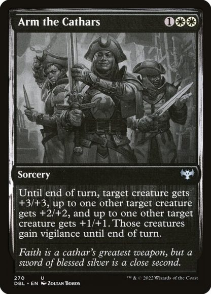 Arm the Cathars - (270) - Magic the Gathering Innistrad: Double Feature Singles