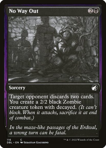 No Way Out - (116) - Magic the Gathering Innistrad: Double Feature Singles