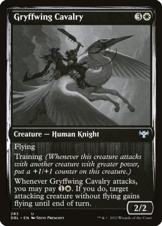 Gryffwing Cavalry - (283) - Magic the Gathering Innistrad: Double Feature Singles