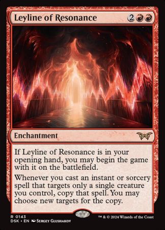Leyline of Resonance - (143) - Magic the Gathering Duskmourn: House of Horror Singles
