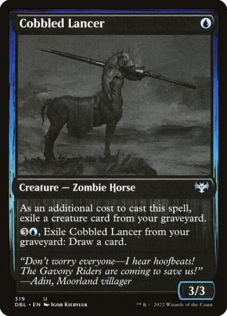 Cobbled Lancer - (319) - Magic the Gathering Innistrad: Double Feature Singles