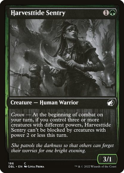 Harvesttide Sentry - (186) - Magic the Gathering Innistrad: Double Feature Singles