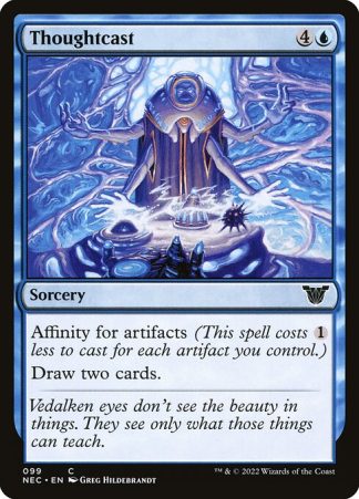 Thoughtcast - (99) - Magic the Gathering Neon Dynasty Commander Singles
