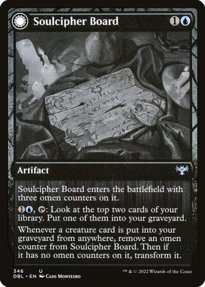 Soulcipher Board // Cipherbound Spirit - (346) - Magic the Gathering Innistrad: Double Feature Singles