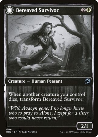 Bereaved Survivor // Dauntless Avenger - (4) - Magic the Gathering Innistrad: Double Feature Singles