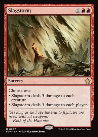 Slagstorm - (207) - Magic the Gathering Foundations Singles
