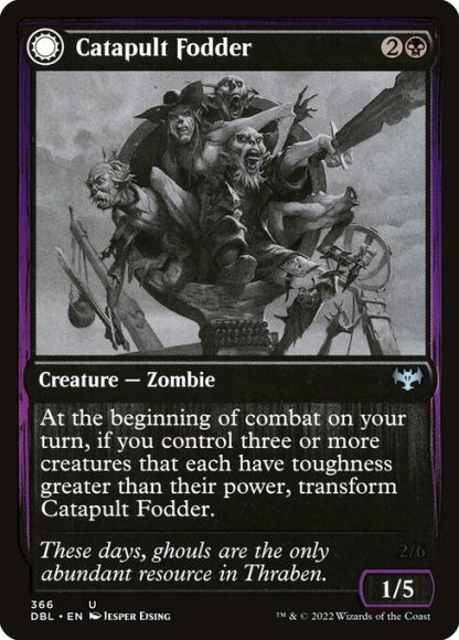 Catapult Fodder // Catapult Captain - (366) - Magic the Gathering Innistrad: Double Feature Singles