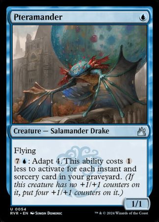 Pteramander - (54) - Magic the Gathering Ravnica Remastered Singles