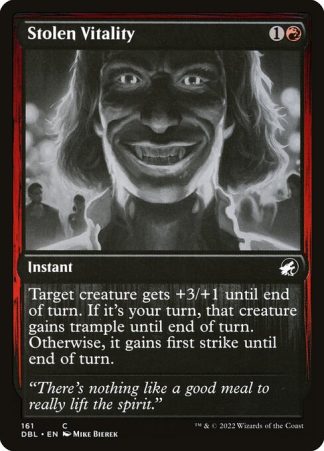 Stolen Vitality - (161) - Magic the Gathering Innistrad: Double Feature Singles