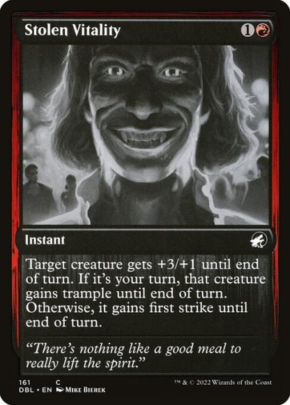 Stolen Vitality - (161) - Magic the Gathering Innistrad: Double Feature Singles
