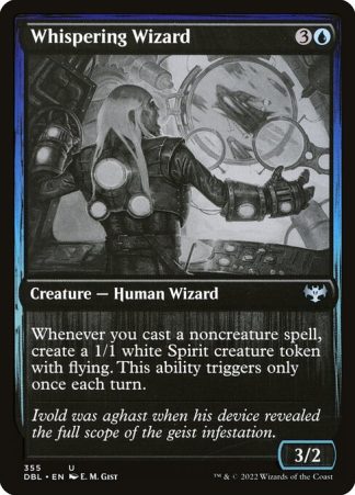 Whispering Wizard - (355) - Magic the Gathering Innistrad: Double Feature Singles
