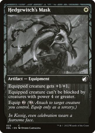 Hedgewitch's Mask - (23) - Magic the Gathering Innistrad: Double Feature Singles