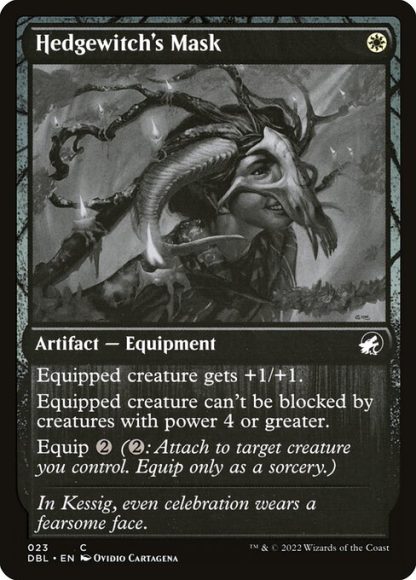 Hedgewitch's Mask - (23) - Magic the Gathering Innistrad: Double Feature Singles