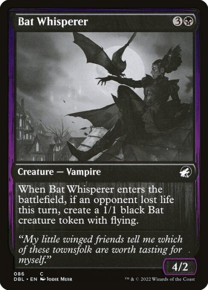 Bat Whisperer - (86) - Magic the Gathering Innistrad: Double Feature Singles