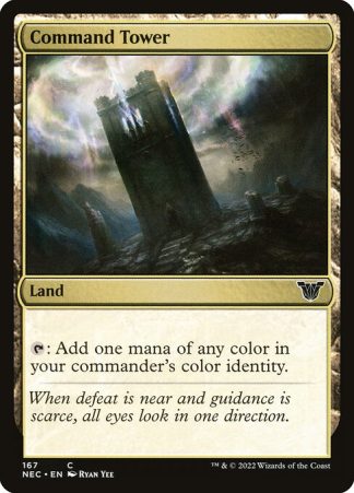 Command Tower - (167) - Magic the Gathering Neon Dynasty Commander Singles