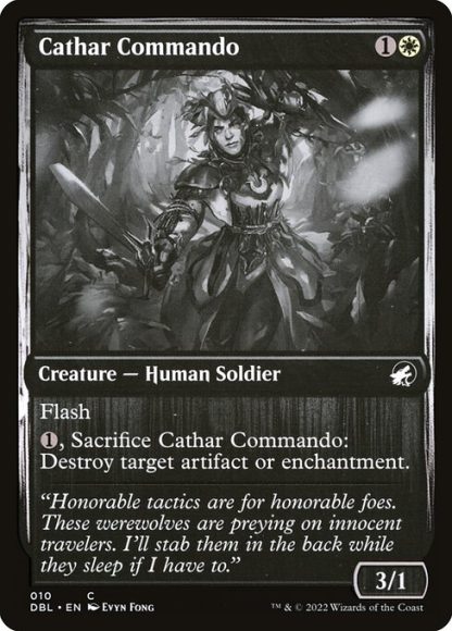 Cathar Commando - (10) - Magic the Gathering Innistrad: Double Feature Singles