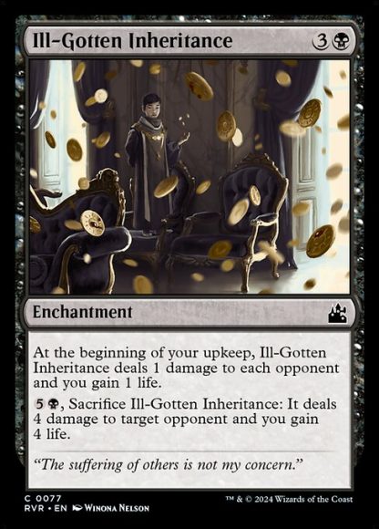 Ill-Gotten Inheritance - (77) - Magic the Gathering Ravnica Remastered Singles