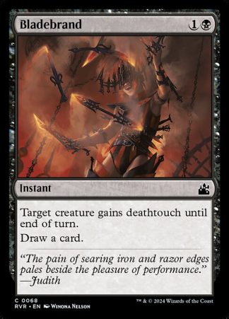 Bladebrand - (68) - Magic the Gathering Ravnica Remastered Singles