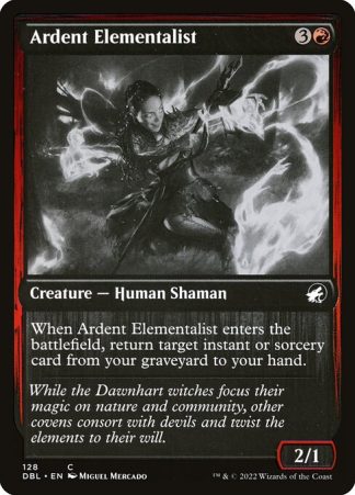 Ardent Elementalist - (128) - Magic the Gathering Innistrad: Double Feature Singles