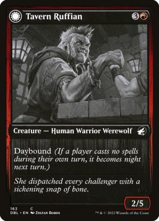 Tavern Ruffian // Tavern Smasher - (163) - Magic the Gathering Innistrad: Double Feature Singles