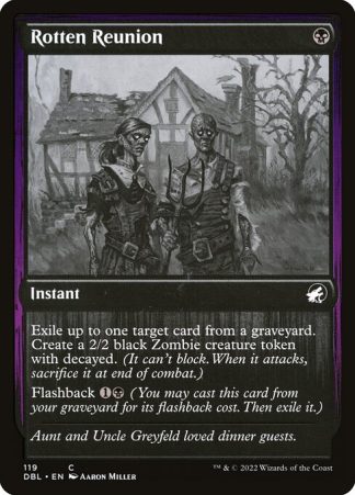 Rotten Reunion - (119) - Magic the Gathering Innistrad: Double Feature Singles
