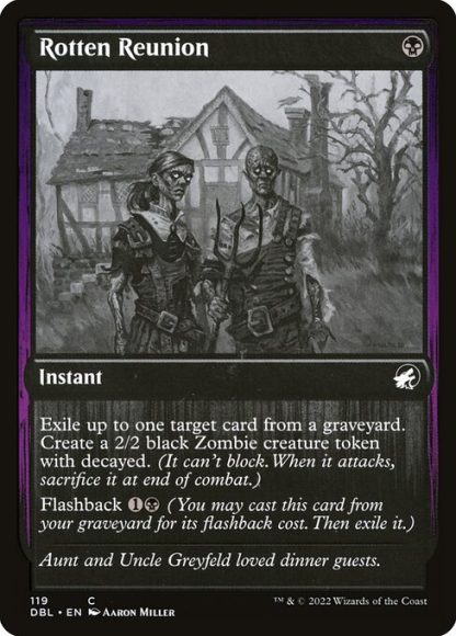 Rotten Reunion - (119) - Magic the Gathering Innistrad: Double Feature Singles