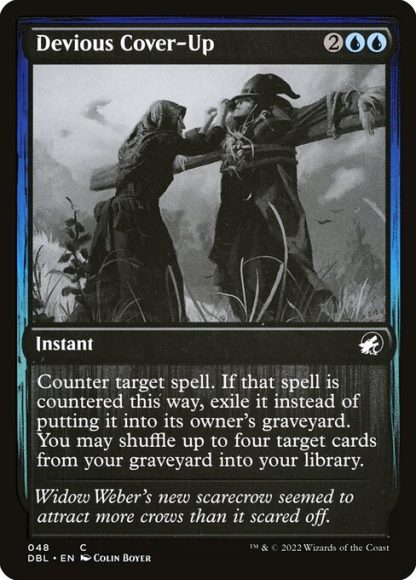 Devious Cover-Up - (48) - Magic the Gathering Innistrad: Double Feature Singles