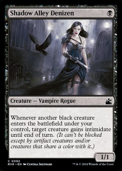 Shadow Alley Denizen - (92) - Magic the Gathering Ravnica Remastered Singles