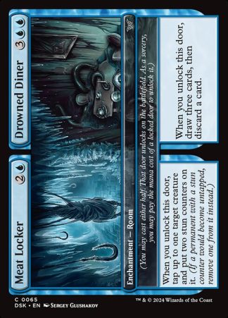 Meat Locker // Drowned Diner - (65) - Magic the Gathering Duskmourn: House of Horror Singles