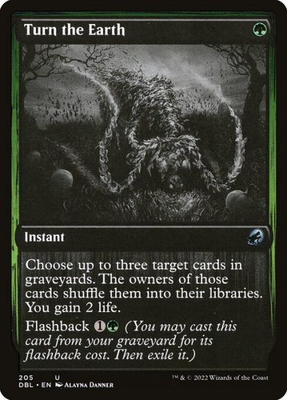 Turn the Earth - (205) - Magic the Gathering Innistrad: Double Feature Singles
