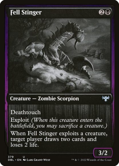 Fell Stinger - (379) - Magic the Gathering Innistrad: Double Feature Singles