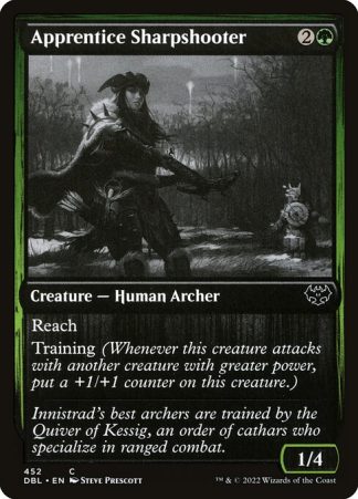 Apprentice Sharpshooter - (452) - Magic the Gathering Innistrad: Double Feature Singles