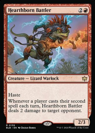Hearthborn Battler - (139) - Magic the Gathering Bloomburrow Singles