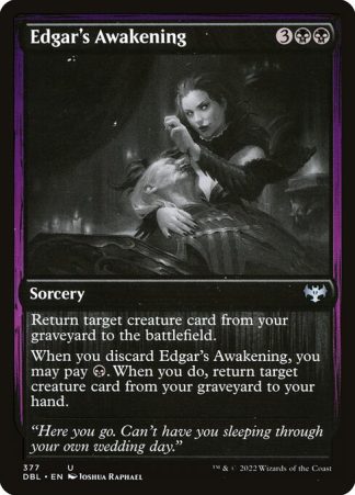 Edgar's Awakening - (377) - Magic the Gathering Innistrad: Double Feature Singles