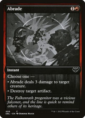 Abrade - (406) - Magic the Gathering Innistrad: Double Feature Singles