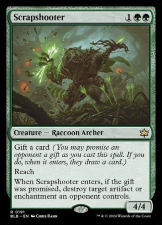 Scrapshooter - (191) - Magic the Gathering Bloomburrow Singles