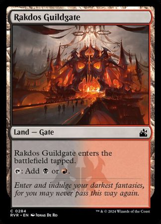 Rakdos Guildgate - (284) - Magic the Gathering Ravnica Remastered Singles