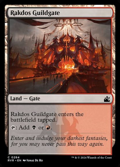 Rakdos Guildgate - (284) - Magic the Gathering Ravnica Remastered Singles