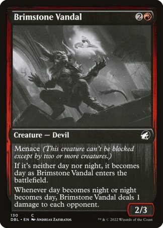 Brimstone Vandal - (130) - Magic the Gathering Innistrad: Double Feature Singles