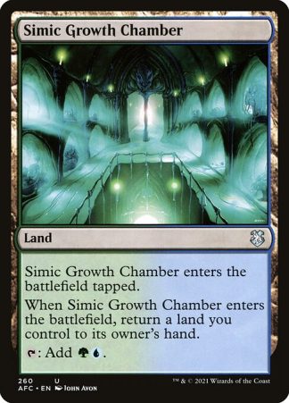 Simic Growth Chamber - (260) - Magic the Gathering Forgotten Realms Commander Singles