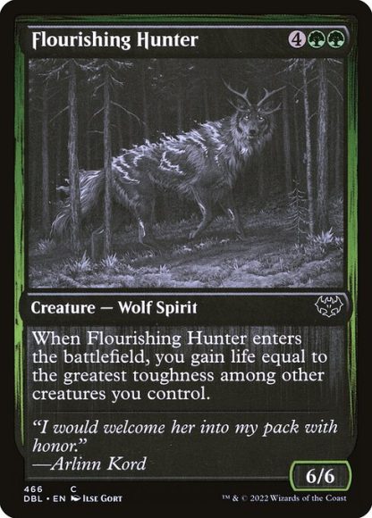 Flourishing Hunter - (466) - Magic the Gathering Innistrad: Double Feature Singles